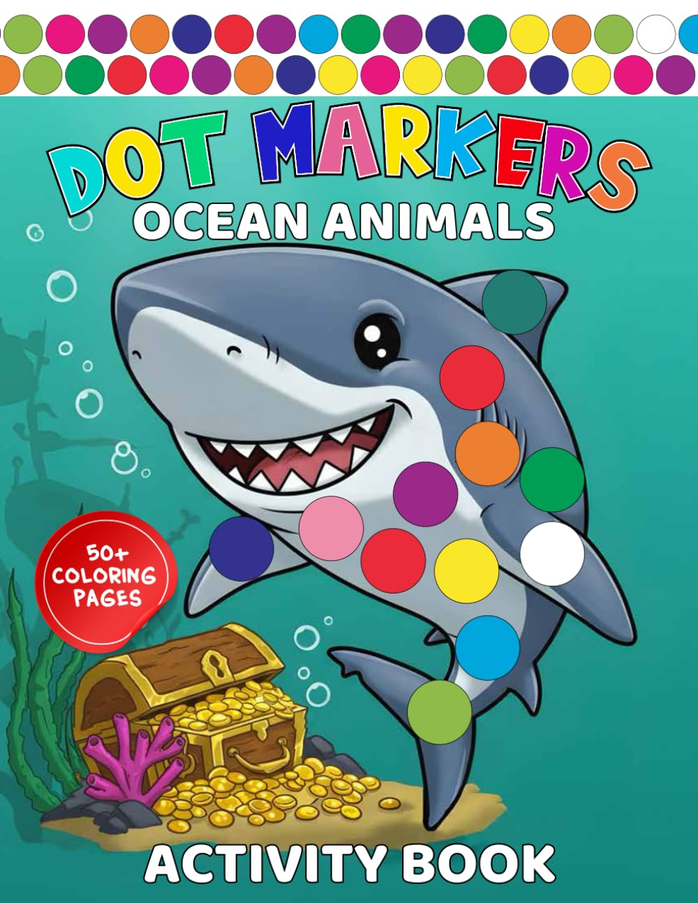 Dot Markers Activity Book — Ocean Animals